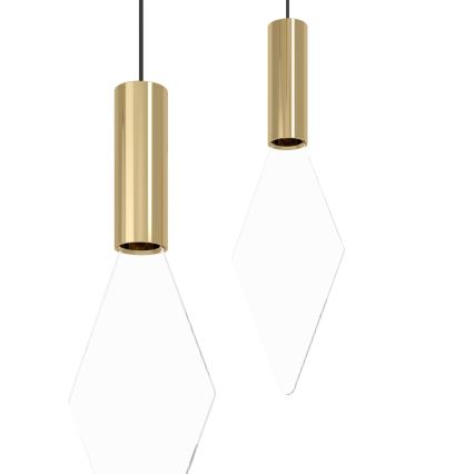 Eglo - LED Димируем пендел 14xLED/3,3W/230V 3000K златист