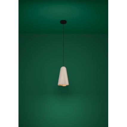 Eglo - Пендел 1xE27/40W/230V бежов