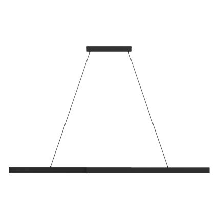 Eglo - LED Димируем пендел LED/20W/230V 3000K черен