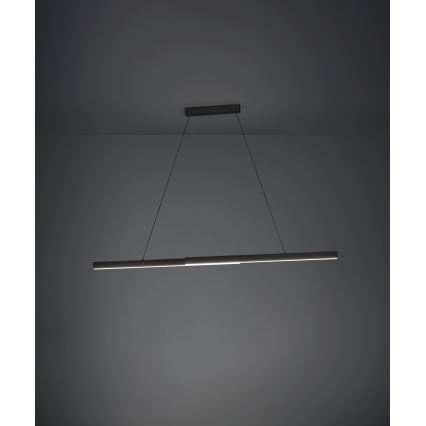 Eglo - LED Димируем пендел LED/20W/230V 3000K черен