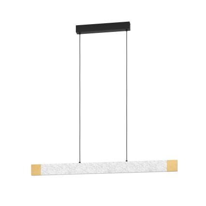 Eglo - LED Димируем пендел LED/22,2W/230V 3000K кафяв/сив