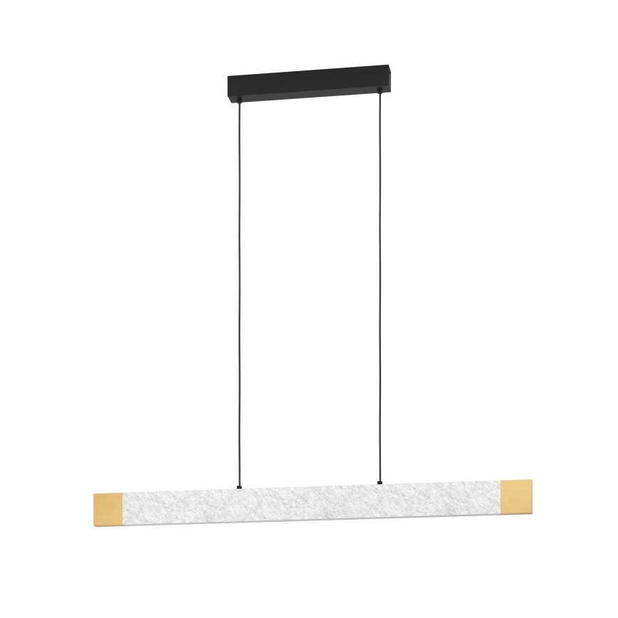 Eglo - LED Димируем пендел LED/22,2W/230V 3000K кафяв/сив