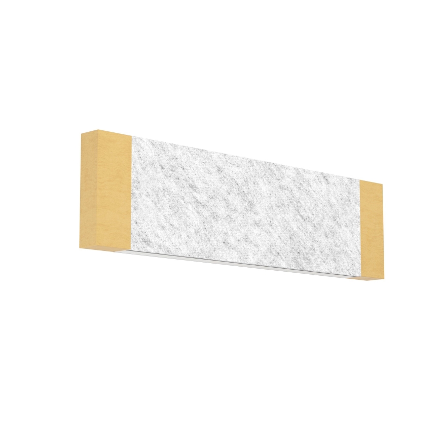 Eglo - LED аплик 2xLED/5,4W/230V 3000K кафяв/сив