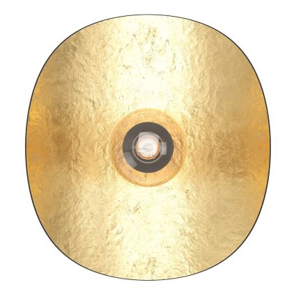 Eglo - Аплик 1xE27/40W/230V черен/златист