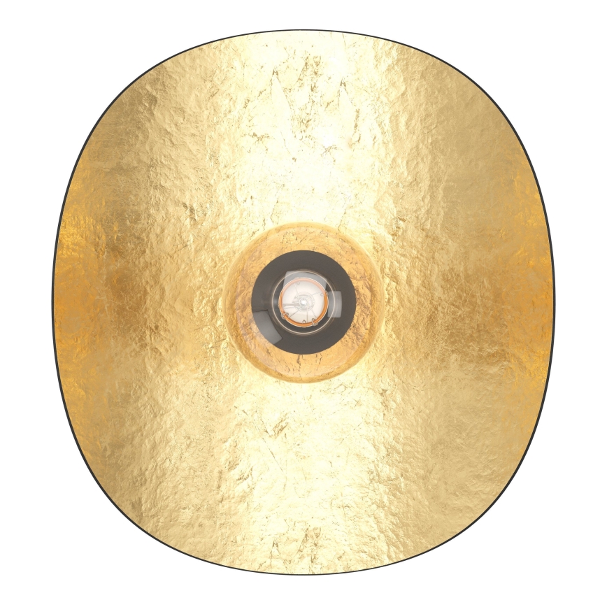 Eglo - Аплик 1xE27/40W/230V черен/златист