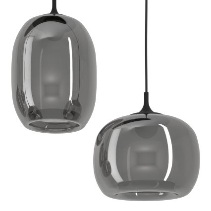 Eglo - LED Димируем пендел 6xLED/3,7W/230V 2700-6500K опушен + дистанционно управление