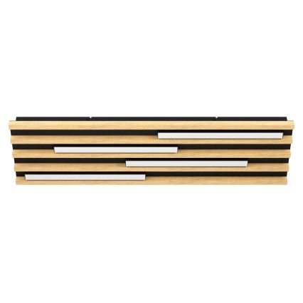 Eglo - LED Димируем плафон 4xLED/9W/230V 3000K 22x78 см кафяв