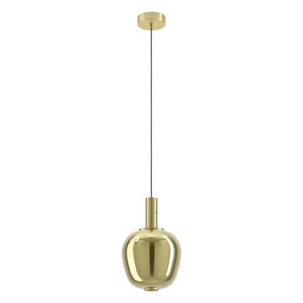 Eglo - LED димируема висяща лампа на кабел LED/6W/230V + LED/1,6W 2200-6500K Ø 25 см, златиста