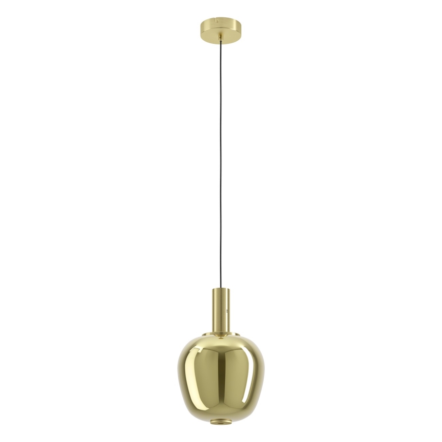 Eglo - LED димируема висяща лампа на кабел LED/6W/230V + LED/1,6W 2200-6500K Ø 25 см, златиста