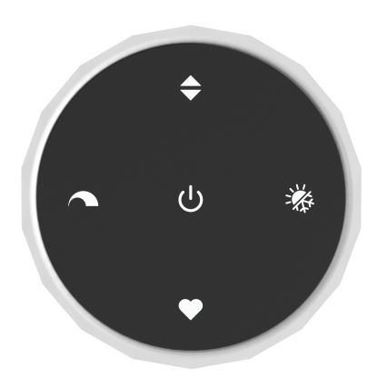 Eglo - LED димируем полилей на кабел 3xLED/5,8W/230V 2200-6500K черен/бежов/опушен + дистанционно управление