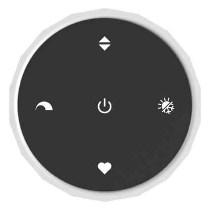 Eglo - Димируем LED полилей на кабел LED/50W/230V 2200-6500K златист + дистанционно управление