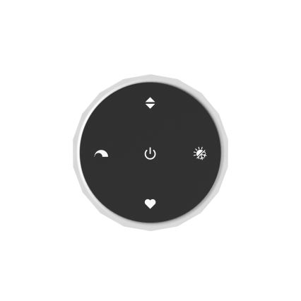 Eglo - Димируемо LED таванно осветително тяло LED/20W/230V златисто + дистанционно управление