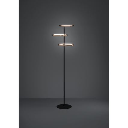 Eglo - Димируема LED подова лампа LED/20W/230V 2200-6500K месинг