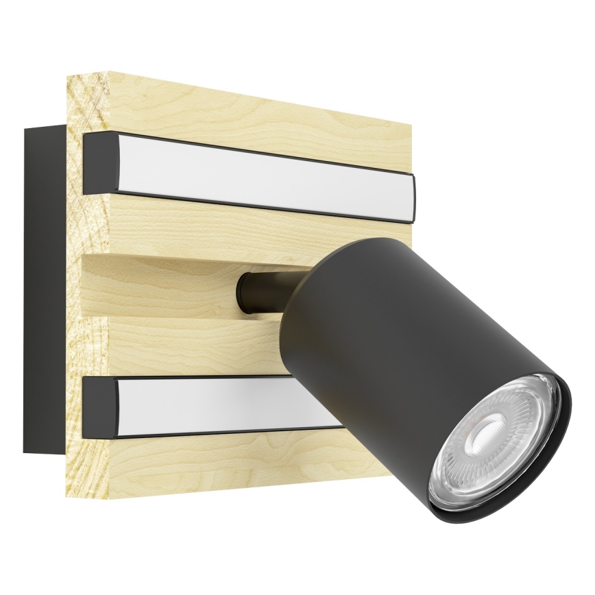Eglo - LED стенен точков аплик LED/2,2W/230V + 2xLED/1,2W + 2xLED/2W бежово/черно