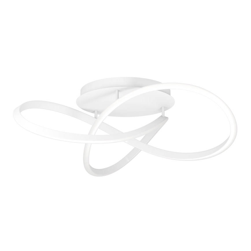 Eglo - Димируемо LED таванно осветително тяло LED/40W/230V 2200-6500K Ø 83 см бяло + дистанционно управление