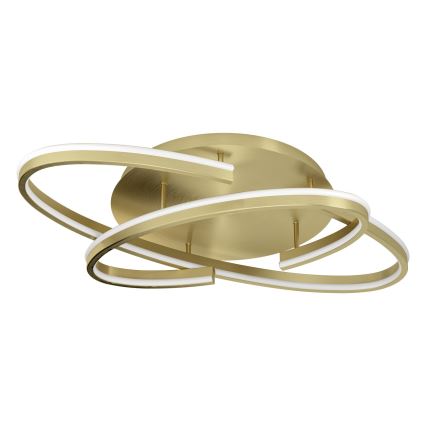 Eglo - LED димируема таванна лампа LED/40W/230V 2200-6500K златна + дистанционно управление