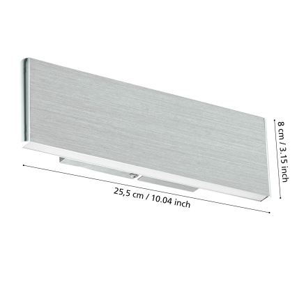Eglo - LED аплик 2xLED/5,4W/230V
