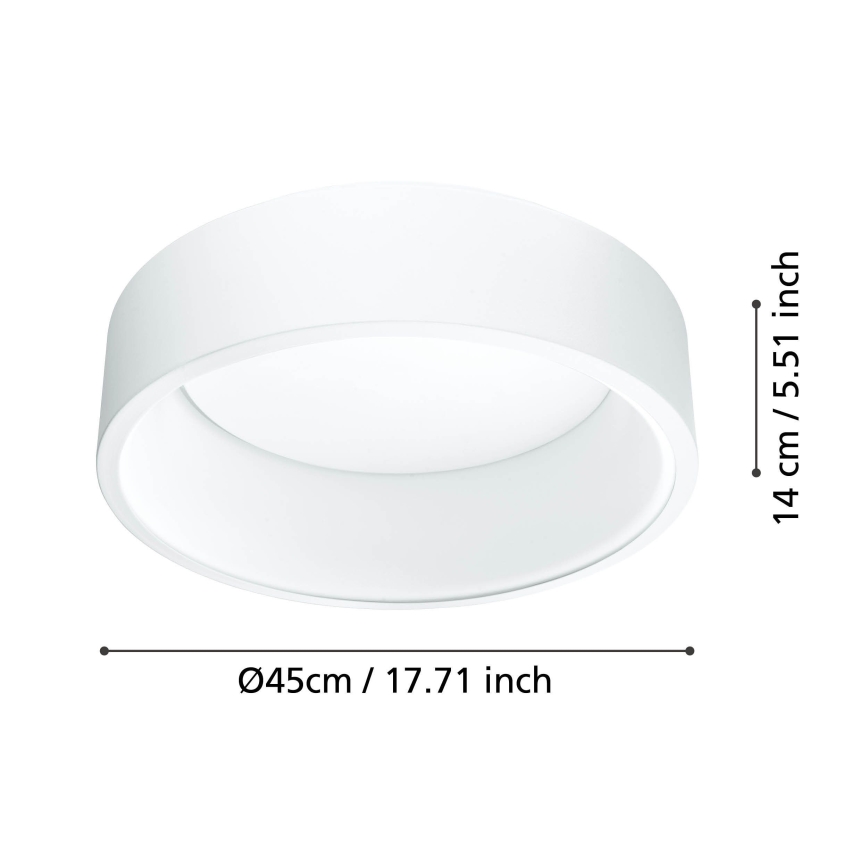 Eglo - LED Димируем плафон 1 LED/25,5W/230V