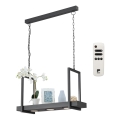 Eglo 39299 - LED RGBW димируем полилей на верига с полица CALAMONA 3xLED/6W/230V + дистанционно управление