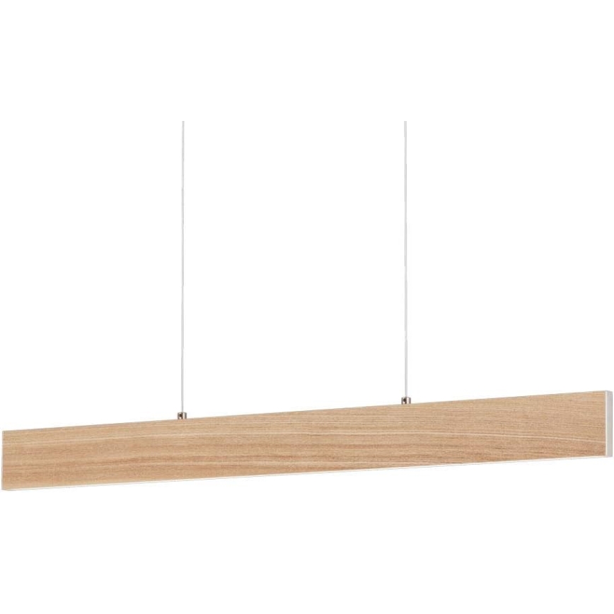 Eglo Stars of Light 39344 - LED полилей на кабел CLIMENE LED/17W/230V + LED/4,2W дъб