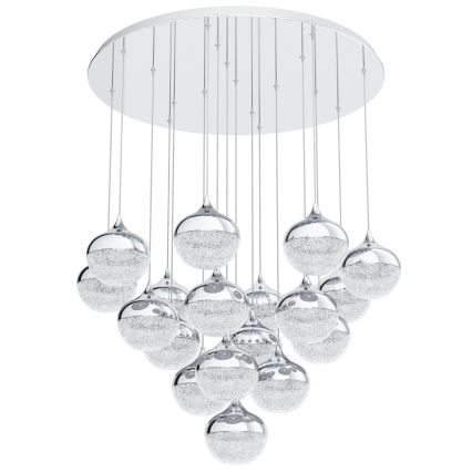 Eglo - LED Димируем висящ полилей 18xLED/3,1W/230V