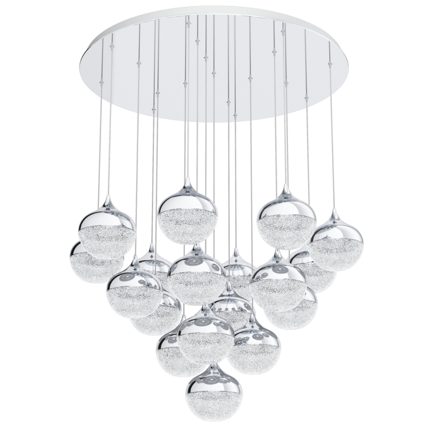 Eglo - LED Димируем висящ полилей 18xLED/3,1W/230V