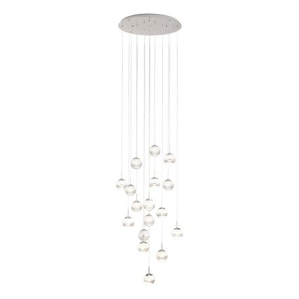 Eglo - LED Димируем висящ полилей 17xLED/5W/230V
