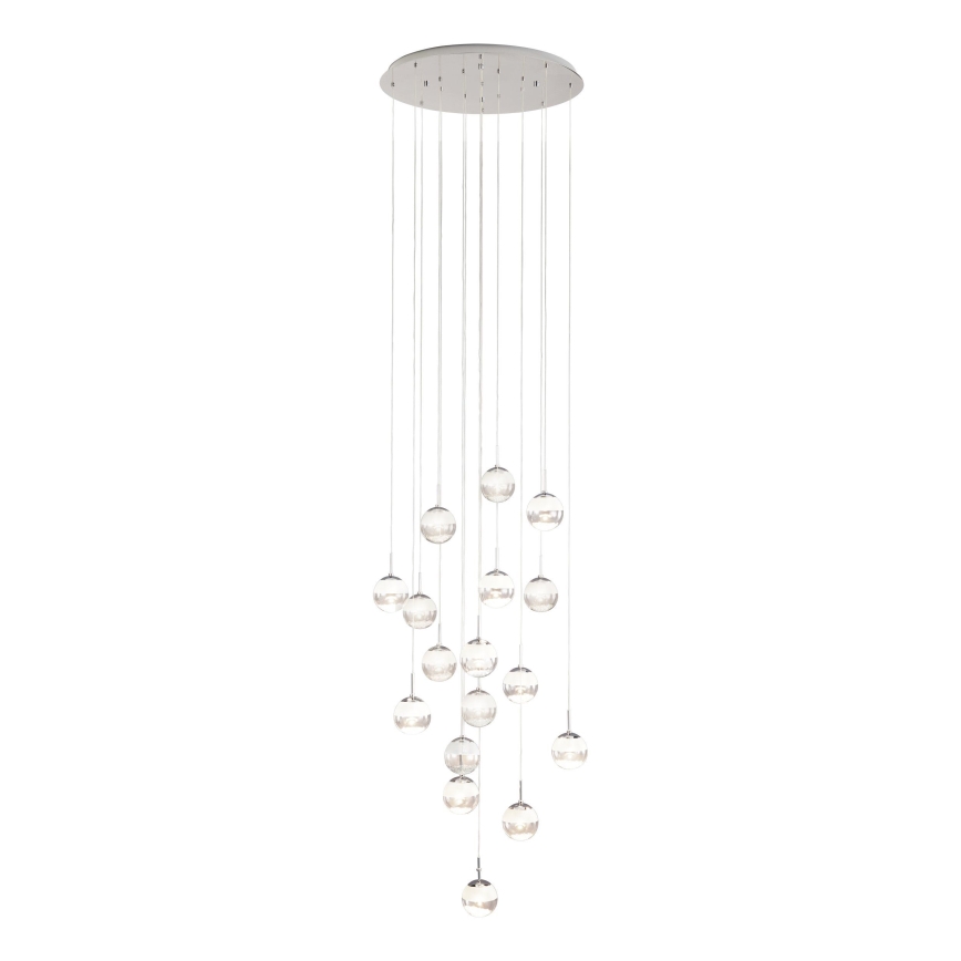 Eglo - LED Димируем висящ полилей 17xLED/5W/230V