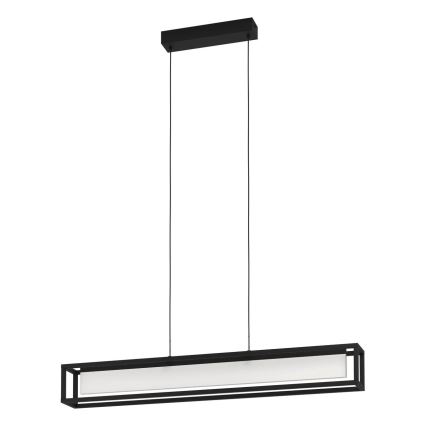 Eglo 39629 - LED полилей на кабел GUALAJO LED/27W/230V с възможност за димиране, черен