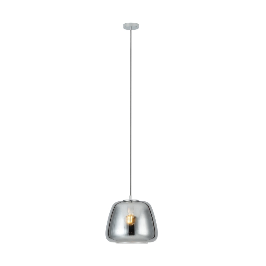 Eglo - Пендел 1xE27/40W/230V Ø 35 см опушен