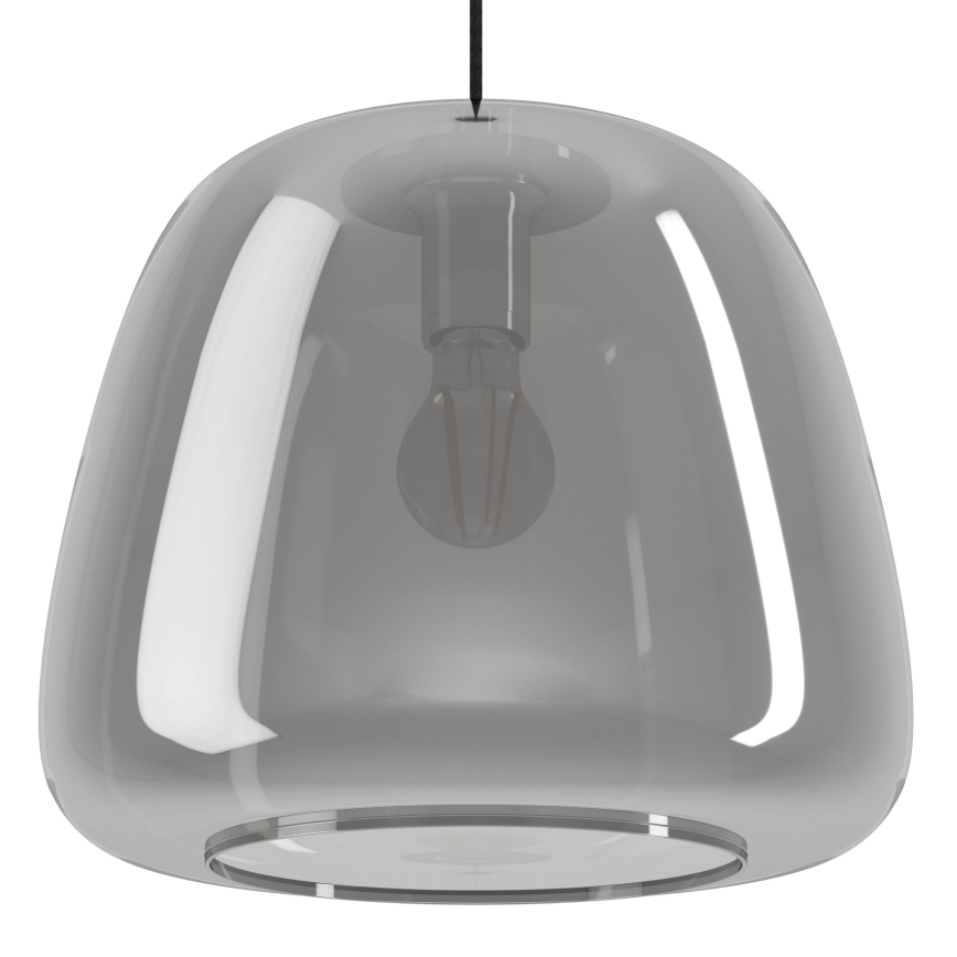 Eglo - Пендел 1xE27/40W/230V Ø 35 см опушен