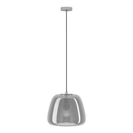 Eglo - Пендел 1xE27/40W/230V Ø 35 см опушен