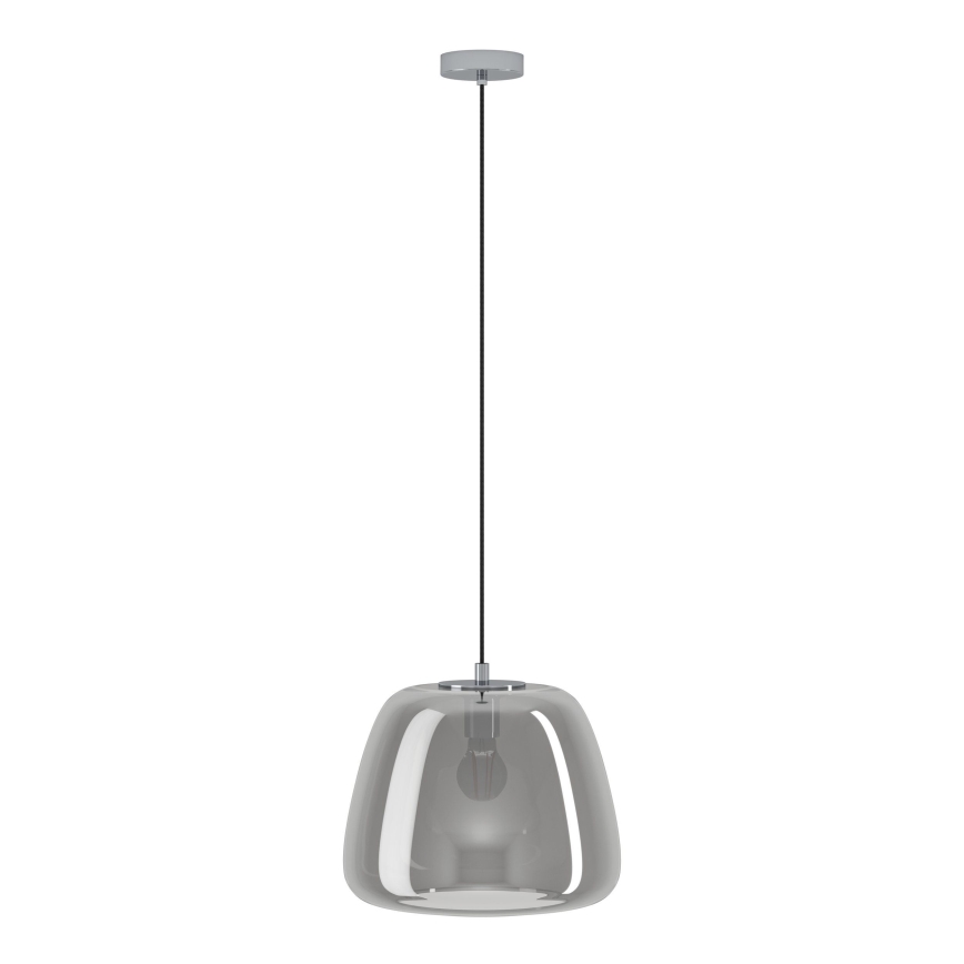 Eglo - Пендел 1xE27/40W/230V Ø 35 см опушен