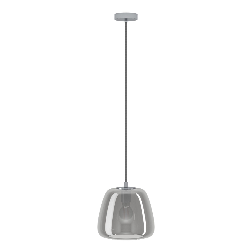 Eglo - Пендел 1xE27/40W/230V Ø 26 см опушен