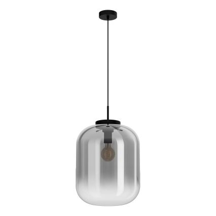 Eglo - Пендел 1xE27/40W/230V Ø 35 см опушен