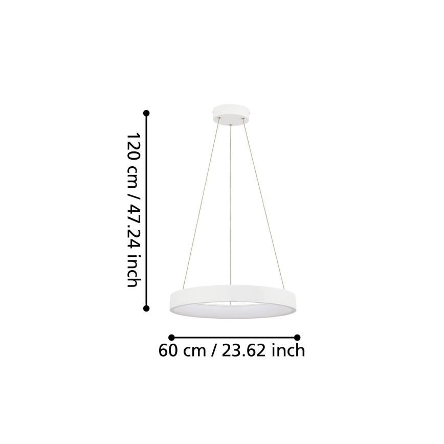 Eglo - LED Димируем висящ полилей LED/34W/230V