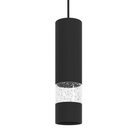 Eglo - LED Пендел 1xGU10/4,6W/230V черен