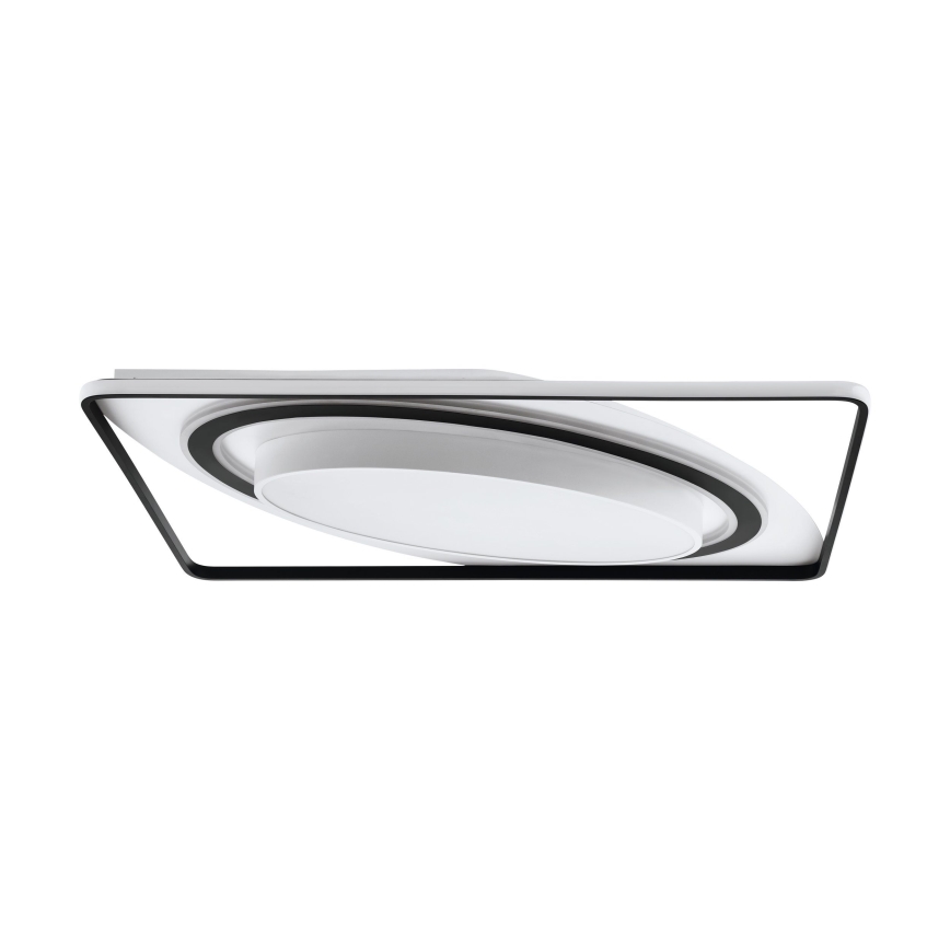 Eglo - LED Димируем плафон LED/28W/230V+LED/13W+ LED/2,8W 3000-6500K черен + дистанционно управление