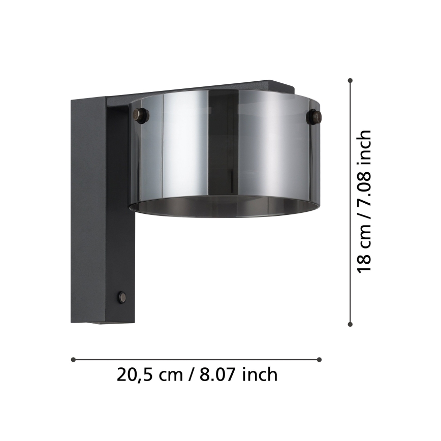 Eglo - Димируемо LED стенно осветително тяло LED/7,2W/230V