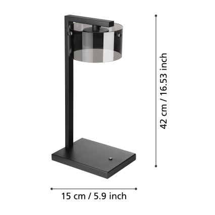 Eglo - LED Димируема настолна лампа 1xLED/7,2W/230V