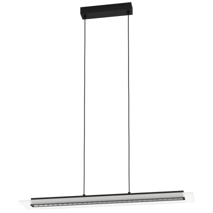 Eglo - LED Димируем пендел LED/57,5W/230V 3000K черен + дистанционно управление