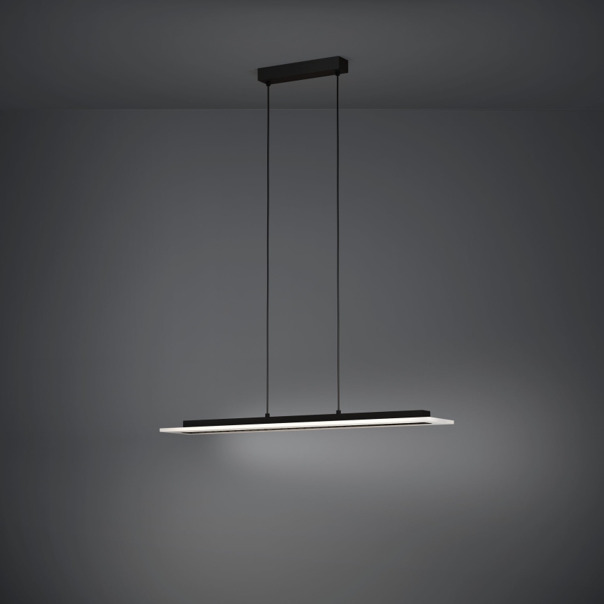 Eglo - LED Димируем пендел LED/57,5W/230V 3000K черен + дистанционно управление