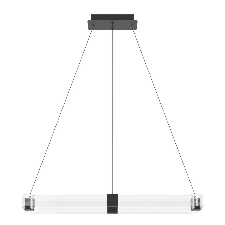 Eglo - LED Димируем пендел LED/39,2W/230V 3000K черен