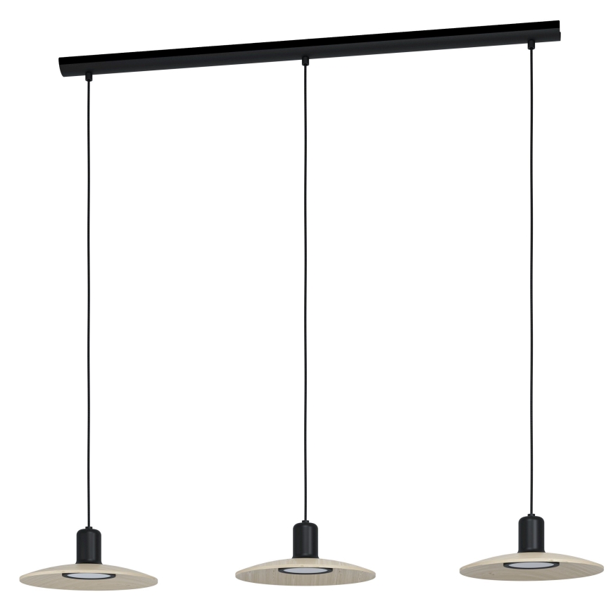 Eglo - LED Пендел 3xGU10/4,6W/230V 3000K