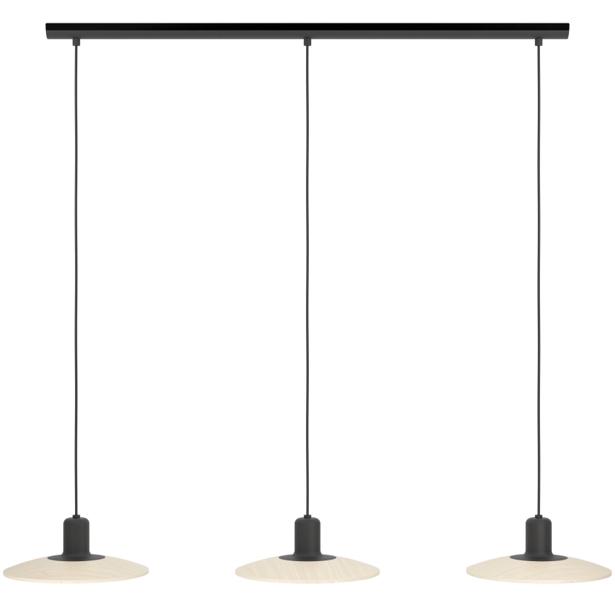 Eglo - LED Пендел 3xGU10/4,6W/230V 3000K