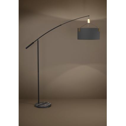 Eglo - Лампион 3xE27/40W/230V черен/златист