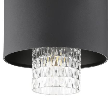 Eglo - Пендел 3xE27/40W/230V черен