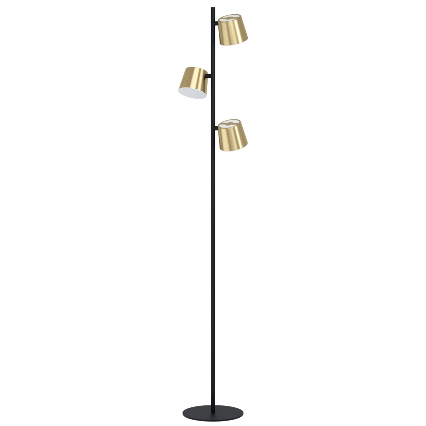 Eglo - LED Лампион 3xGU10/4,6W/230V 3000K златист