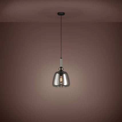 Eglo - Пендел 1xE27/40W/230V опушен