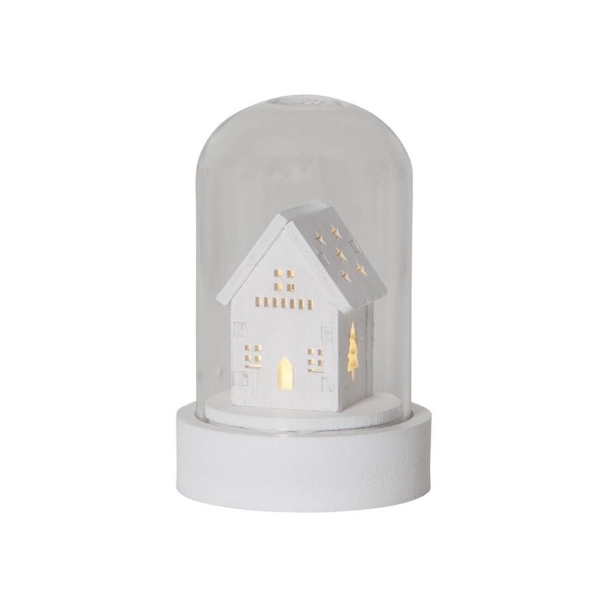 Eglo - К-кт 3 бр. LED Коледни декорации 1xLED/0,06W/1xCR2032 бели